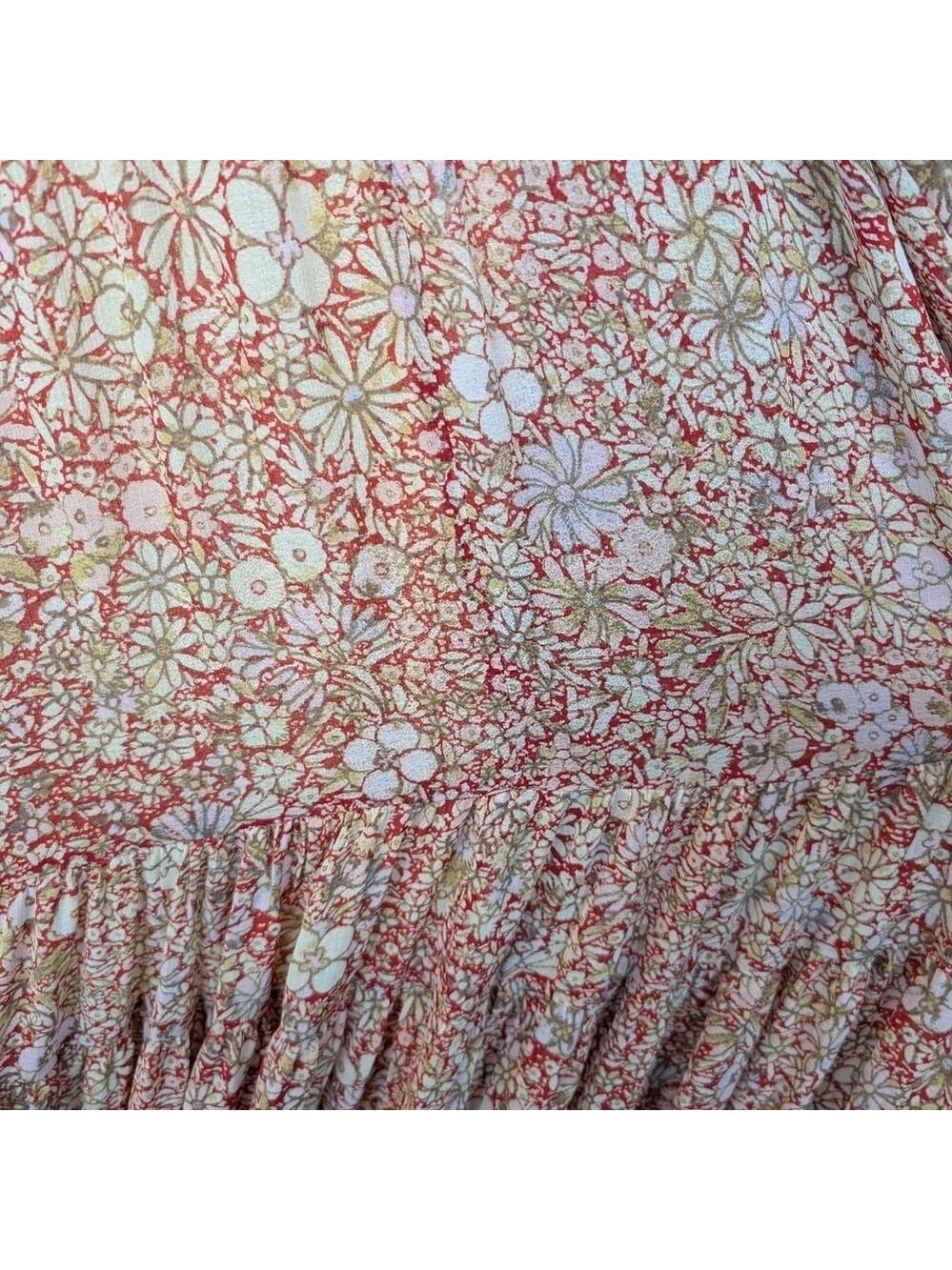 Free People maxi tiered dress XS in EUC - Picture 16 of 16